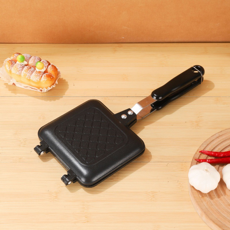 Sandwich Bread Bakeware Double - Egg Waffle Pan のレビューと価格