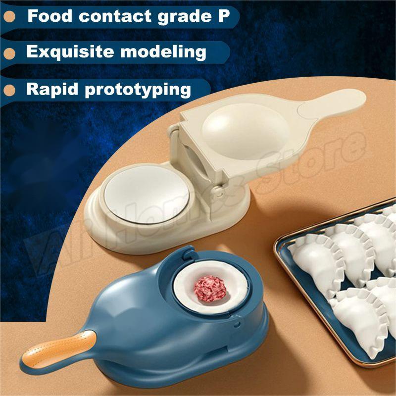 2 in 1 Dumpling Momo Maker Mod - Momo Mold Press のレビューと価格