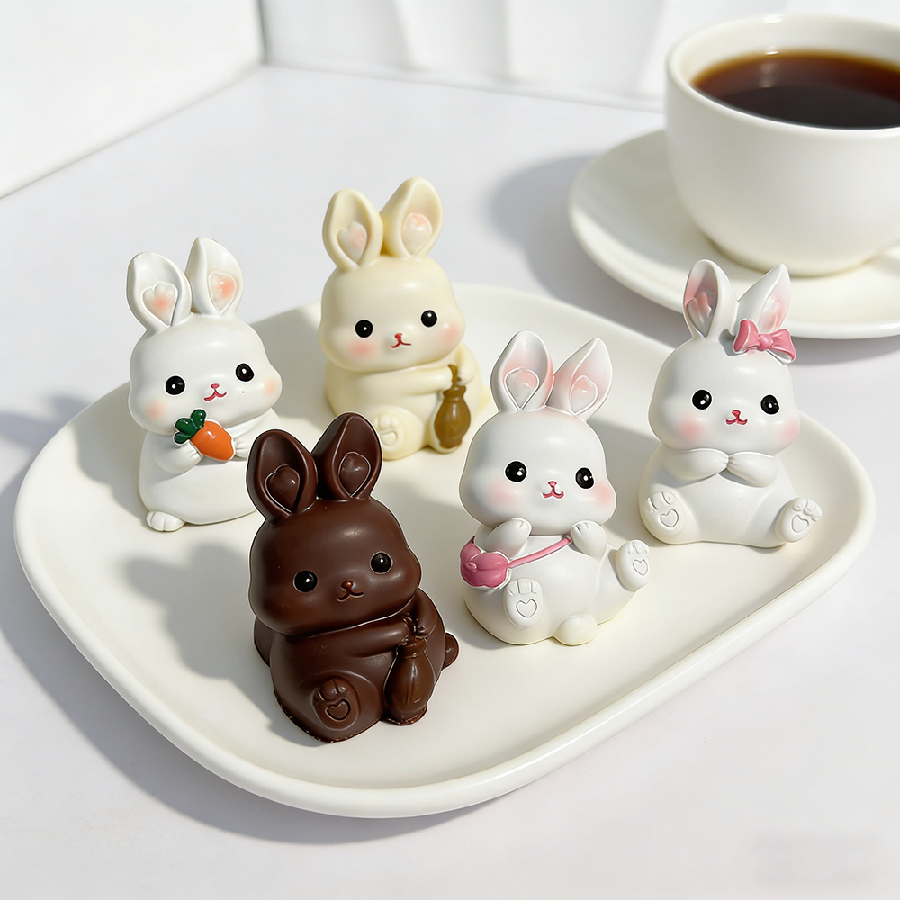 Easter Bunny Silicone Mold Cut - Bunny Cake Mold のレビューと価格