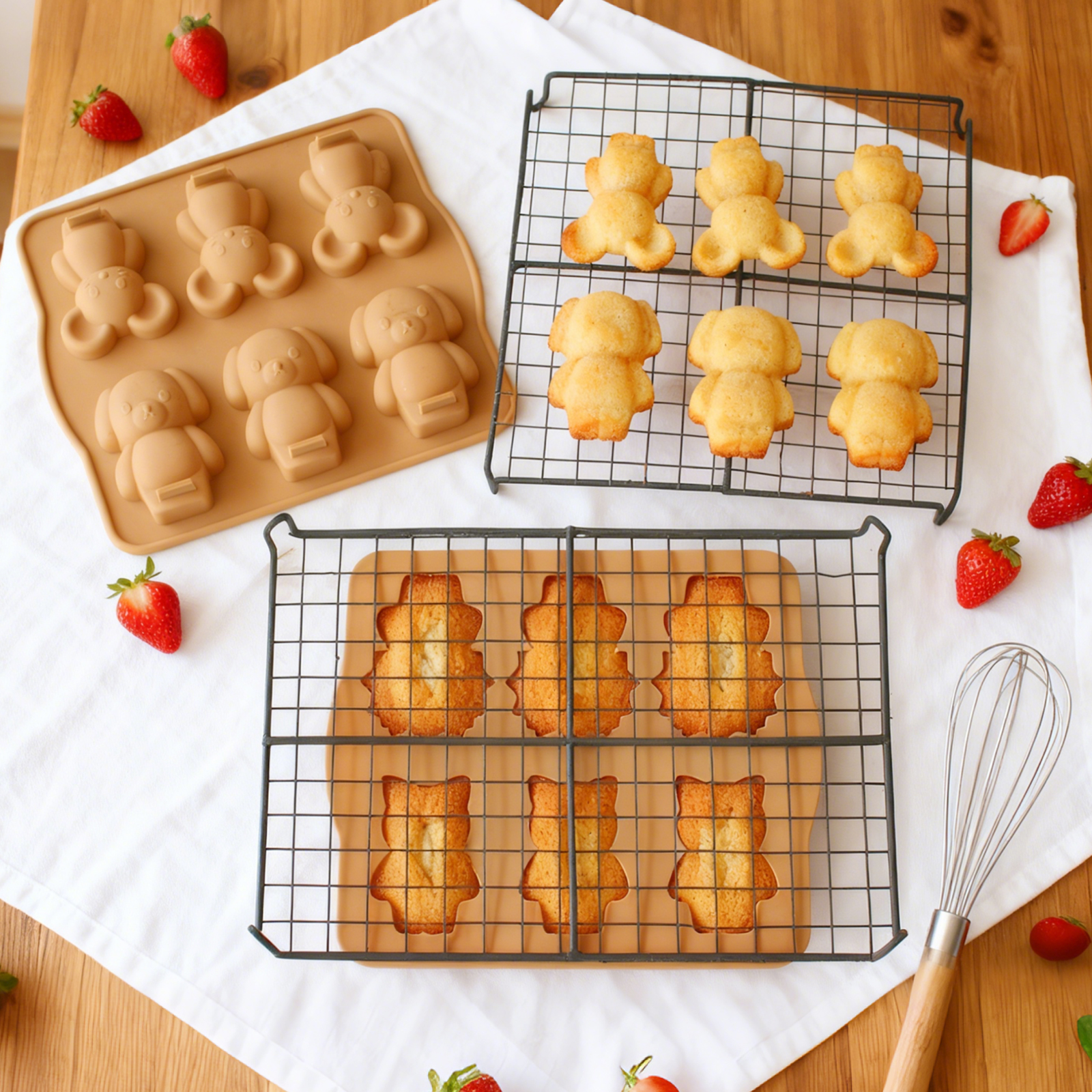 Chocolate Silicone Mold Multi- - Bunny Cake Mold のレビューと価格