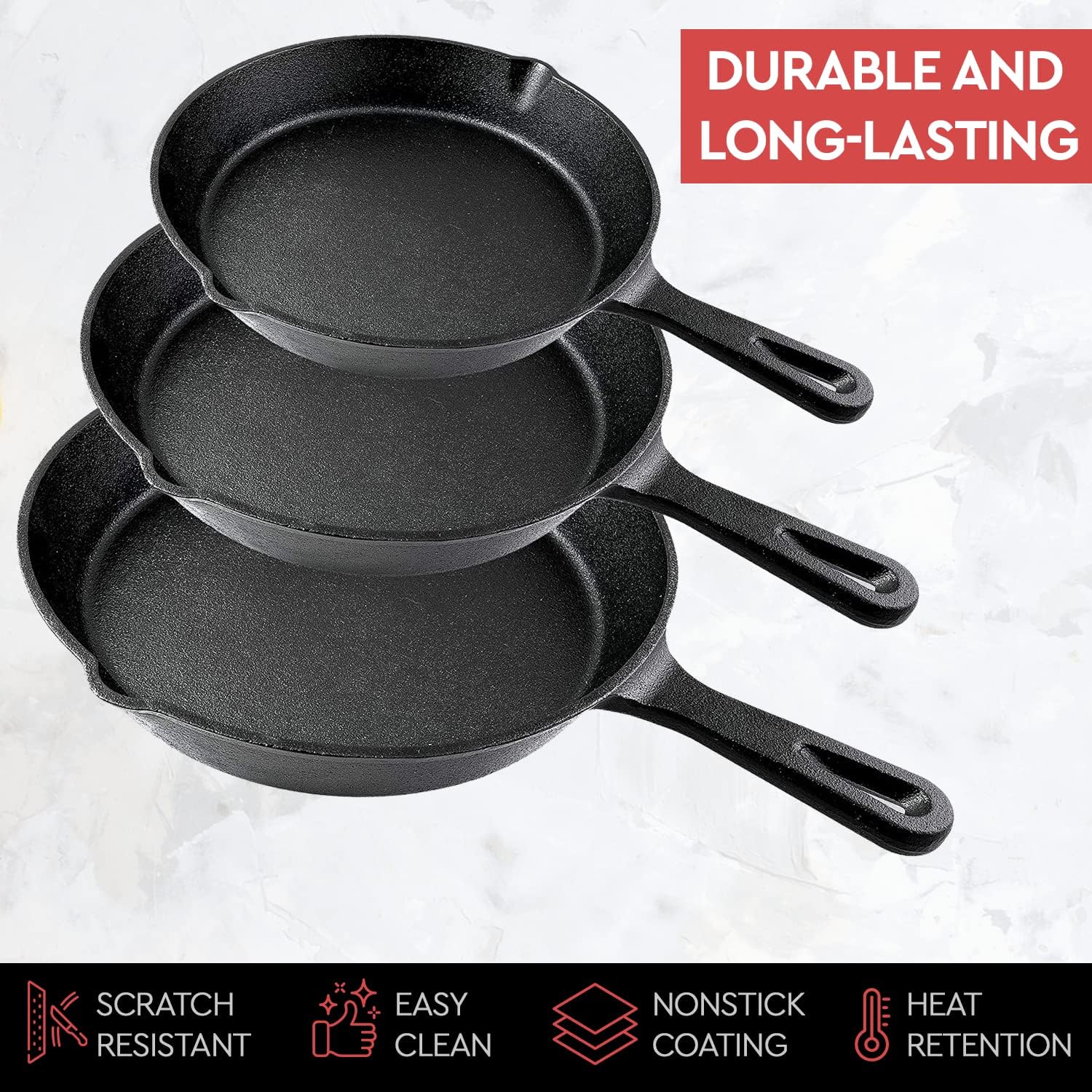 14/16/20cm Cast Iron Frying Pa - Mini Pancake Griddle のレビューと価格