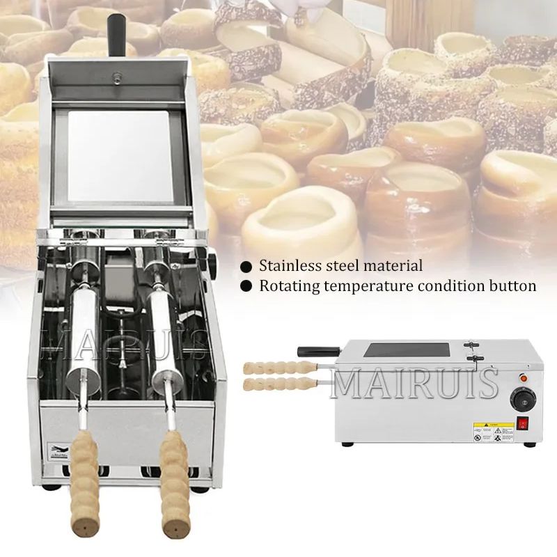 Chimney Cake Waffle Roller Dou - Waffle Cone Maker のレビューと価格