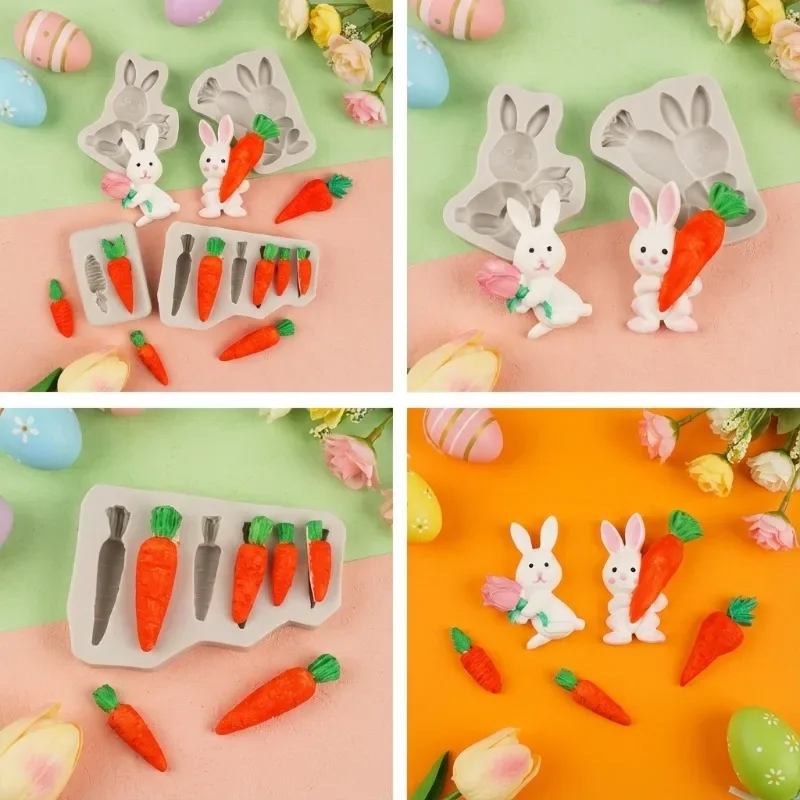 Latest Models 3Pcs Easter Bunn - Bunny Cake Mold のレビューと価格