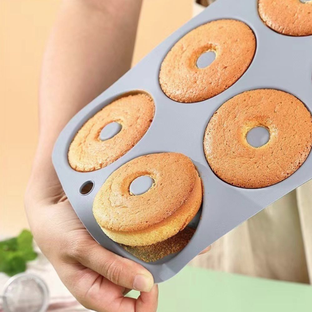 3PCS Baking Mold Silicone 6-Ca - Donut Mold Silicone のレビューと価格