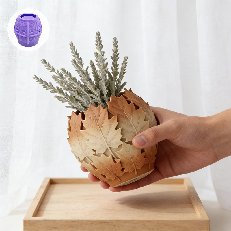 Leaves-shaped silicone art mol - Potsticker Mold のレビューと価格