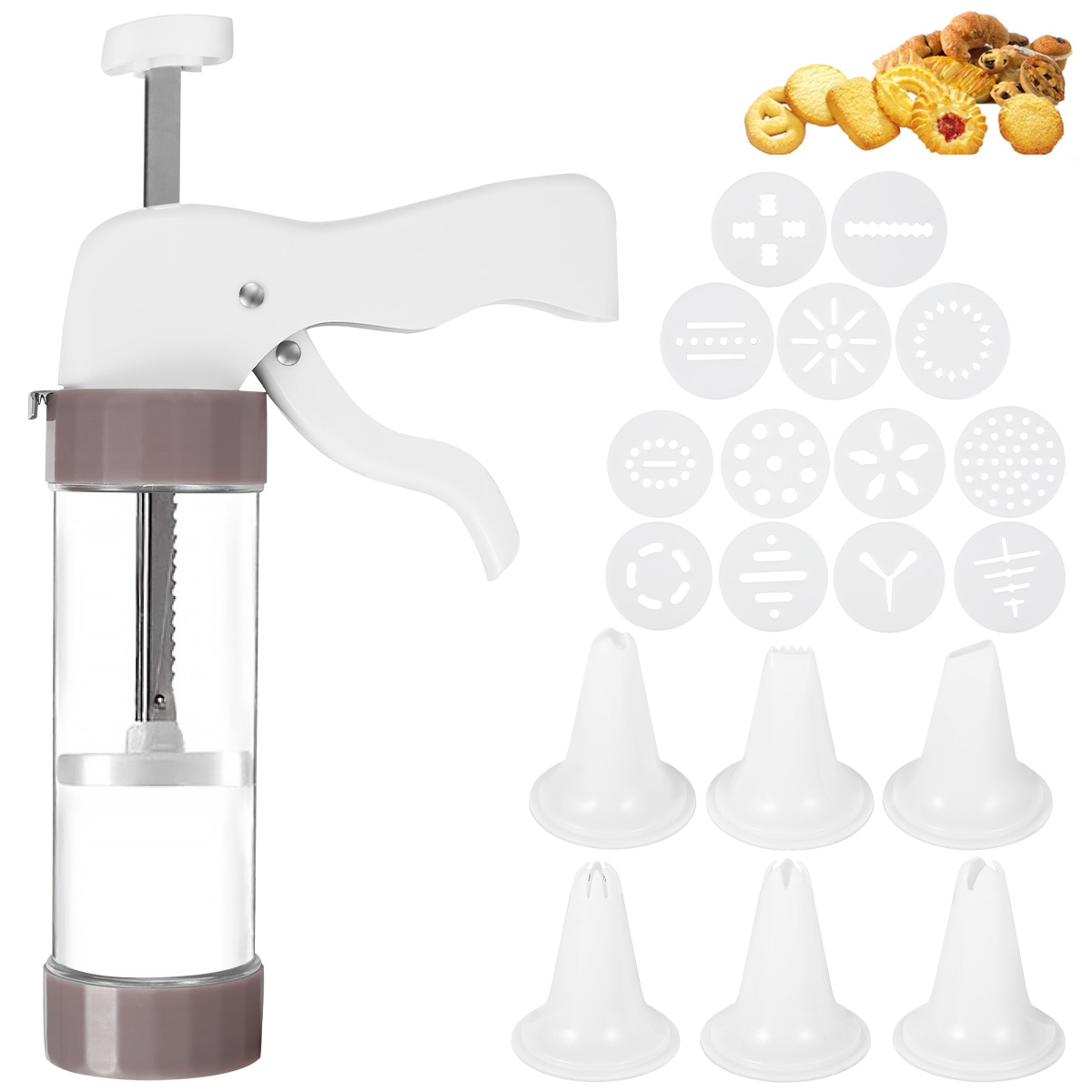 Cookie Press Set Cookie Press  - Churros Maker Gun のレビューと価格