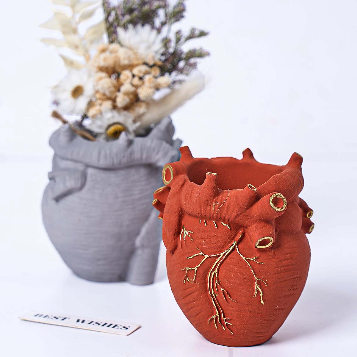 Simulation Heart Vase Silicone - Potsticker Mold のレビューと価格