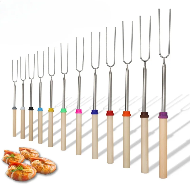 12pcs Telescoping Barbecue For - Hot Dog Press のレビューと価格